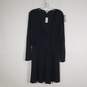 NWT Womens Scoop Neck Long Sleeve Knee Length A-Line Dress Size Large image number 1