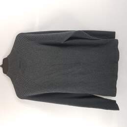 DKNY Men Grey Quarter Zip Sweater XL alternative image
