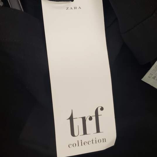 Zara Women Black Button Dress XS NWT image number 6