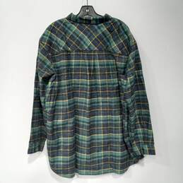 Eddie Bauer Men's Hemplify Flannel Shirt Size XXL alternative image