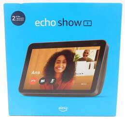 Sealed Amazon Echo Show 8 2nd Gen Charcoal Black Smart Display Speaker w/ Alexa
