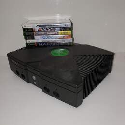 Untested Original Xbox Console + 6 Games Forza Motorsport SSX3 + More P/R