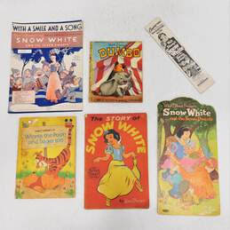 Vintage Disney Books Memorabilia Sheet Music Snow White Pooh Dumbo