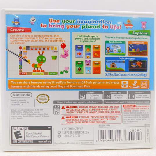 Freakyforms Deluxe Your Creations, Alive Nintendo 3DS CIB image number 3