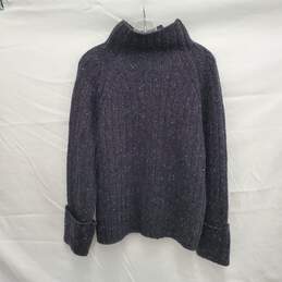 NWT Rag & Bone WM's Wool Klark Turtle Neck Charcoal Grey Sweater Size SM alternative image