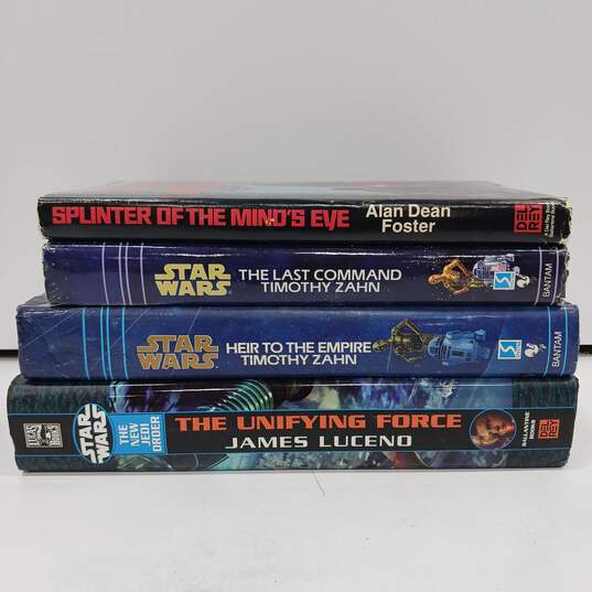 Bundle of 4 Assorte Star Wars Hardcover Novels image number 1