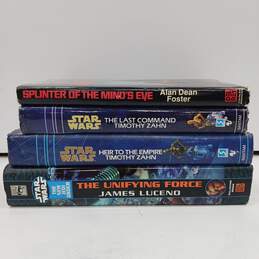 Bundle of 4 Assorte Star Wars Hardcover Novels