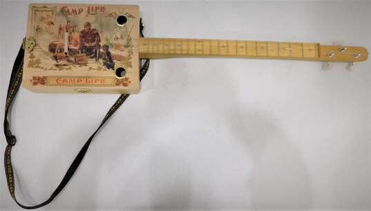 Camp Life 3-string Acoustic-Electric Cigar Box Guitar image number 1