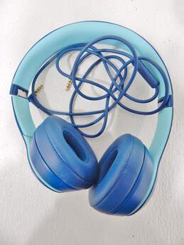 Beats By Dr Dre Solo 3 Blue Bluetooth On Ear Wireless Headphones
