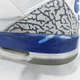 Jordan 3 Retro True Blue 2016 Men's Shoe Size 11