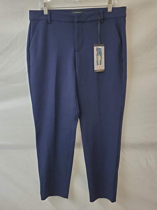 Liverpool Knit Trouser Navy Blue Size 12 image number 1