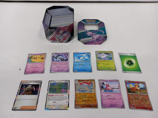 Lot of Pokémon cards in Tin Boxes image number 5