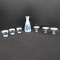 Set of 7 Vintage Sake Decanter & Cups image number 1