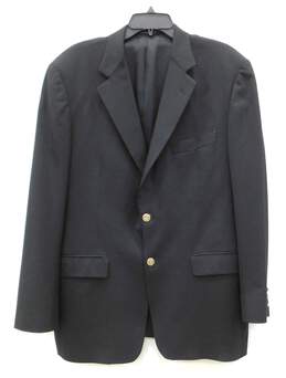 Burberry Mens Size 41R Black Blazer W/COA alternative image