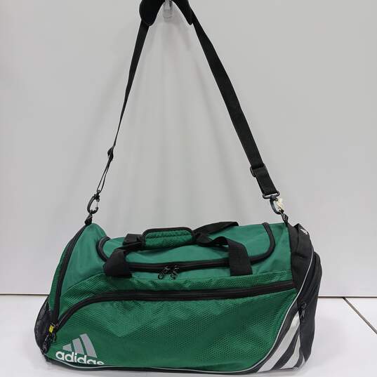Green & Black Adidas Sports Duffel Bag image number 2