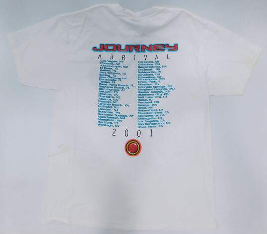 2001 Journey Guitarist Neal Schon Autographed Concert Shirt image number 4
