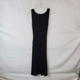 Cabi Black Faux Wrap Sleeveless Midi Dress WM Size XS NWT alternative image