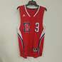 Adidas Mens Red Los Angeles Clippers Chris Paul #3 NBA Jersey Size Small image number 1