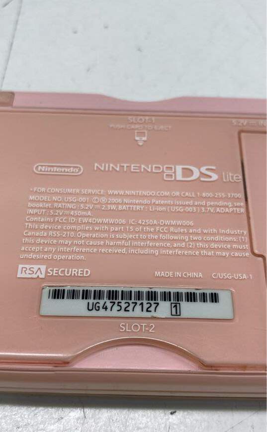 Nintendo DS Lite- Pink image number 6