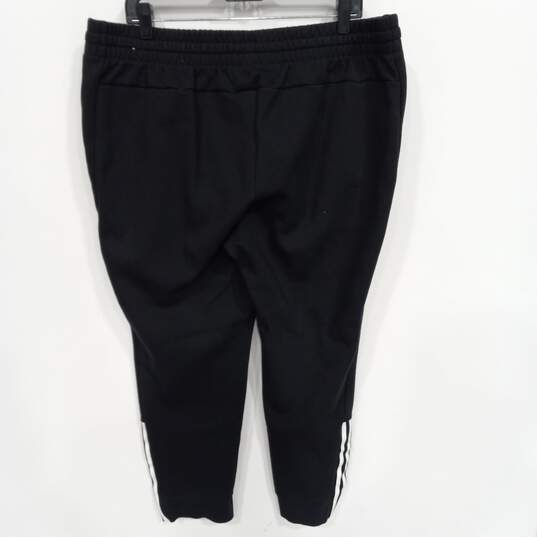 Adidas Women's Black Sweatpants Size 2XL image number 2