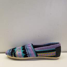 TOMS Classic Novelty Knit Tribal Slip On Shoes Women's Size 7.5 M alternative image