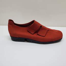 Arche Red Suede Strap Casual Shoes Women Sz 8.5 alternative image