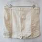 Size 16 White Cotton Denim Skirt - Tag Attached image number 2