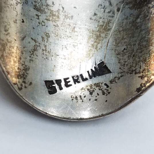Aztec Sterling Silver Assorted Ring Bundle 2pcs Sz 6 1/2 - 9 16.3g image number 5