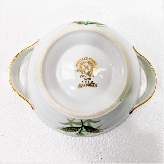 Noritake Greenbay Creamer and Sugar Bowl Porcelain image number 7