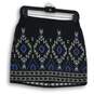 Divided by H&M Womens Multicolor Aztec Embellished Back Zip A-Line Skirt Size 4 image number 1