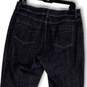 Womens Blue Denim Medium Wash Stretch Pockets Straight Leg Jeans Size 1 image number 4