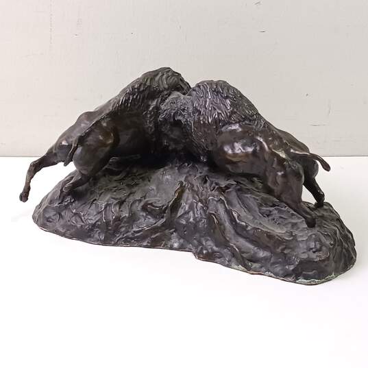 Herb Mignery “Bring on the Competition” Bronze Sculpture image number 3