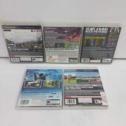 Lot of 5 Assorted Sony PlayStation 3 PS3 Video Games alternative image