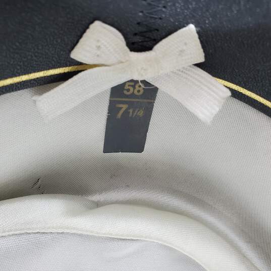 Vintage Biltmore Royal Men's Black Fedora Felt Hat 7 1/4 58CM image number 6