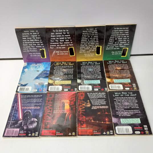12pc Bundle of Assorted Star Wars Paperback Books image number 2