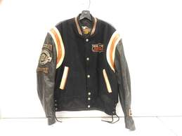 Vintage Harley Davidson Leather Jacket Size L Reg