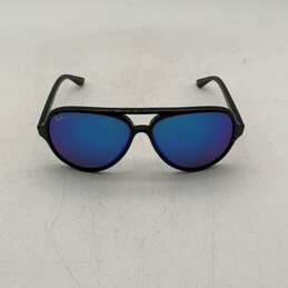 RayBan Mens Black Blue Lightweight UV Protected Aviator Sunglasses With Case alternative image