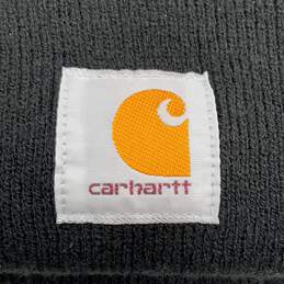 Carhartt Mens Black Knitted Winter Fitted Beanie Hat One Size alternative image