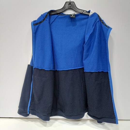 Men's Blue & Black Nike Dri-Fit Jacket Size L image number 3