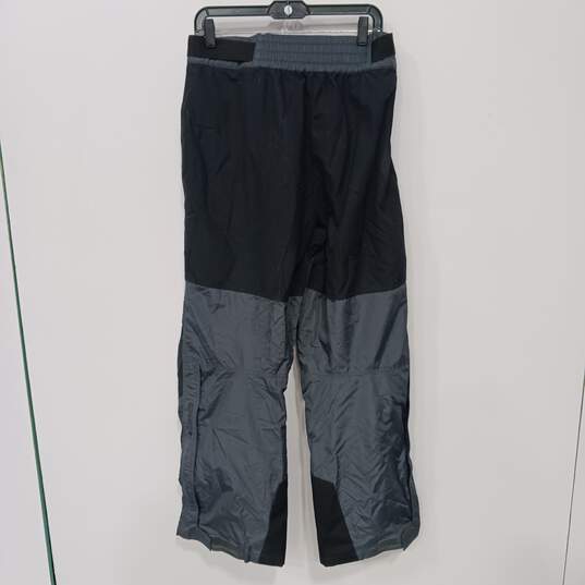 Columbia Men's Black/Dark Blue Snow Pants Size L image number 2