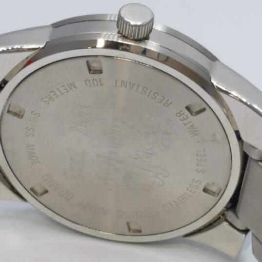 Men's Swiss Army Stainless Steel Watch image number 8