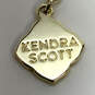 Designer Kendre Scott Gold-Tone Mother Of Pearl Tassel Pendant Necklace image number 4