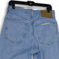 Womens Blue Denim Medium Wash 5-Pocket Design Tapered Leg Jeans Size 29 image number 4