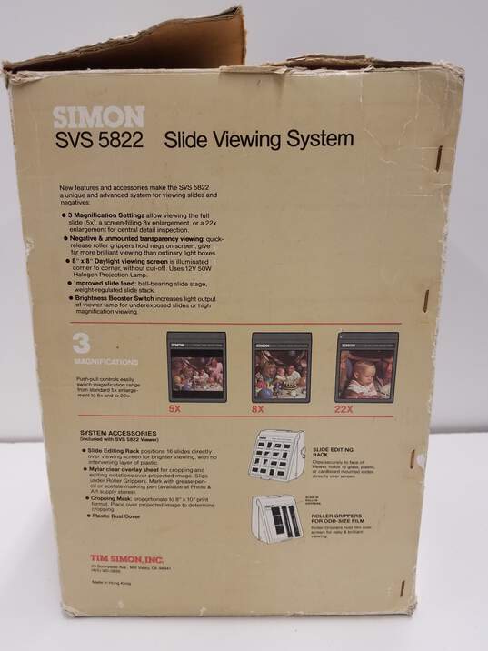 Simon SVS 5822 Slide Viewing System image number 12
