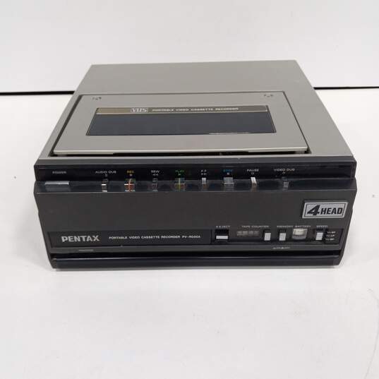 Pentax PV-R020A VHS Tape Deck & Recorder Bundle image number 10