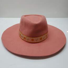 Gigi Pip Pink Australian Wool Rancher Hat Size 57