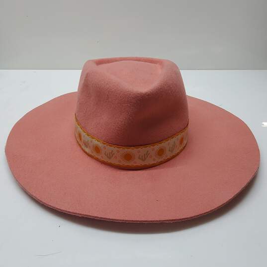 Gigi Pip Pink Australian Wool Rancher Hat Size 57 image number 1