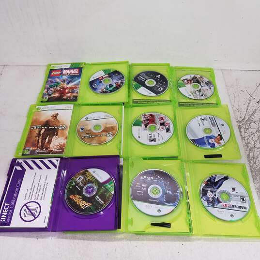 Lot of 9 Xbox 360 Video Games #5 image number 3