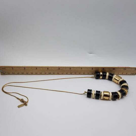 Kate Spade New York Gold Tone Acrylic Statement 29 1/2" Necklace w/Back 87.3g image number 6