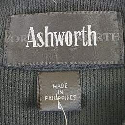 Ashworth Men Black Sweater L NWT alternative image